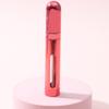 Venta al por mayor 12ml Práctico Cabeza de bala Aluminio Cabeza redonda Perfume Vidrio Spray Tubo de perfume de lápiz labial Botella vacía