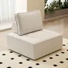 Bloque de Tofu Alquiler de Dormitorio de Apartamento Pequeño Tatami Japonés Individual Moderno Ocio Perezoso Juego de Sofá de Tela