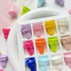 Série Colorida de Contas Coloridas de Alta Saturação Corrente de Corda para Celular DIY Joias Ins Joias Artesanais Acessórios de Contas Soltas Contas