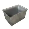 Caja de Almacenamiento Apilable de Acero Inoxidable Engrosada Caja para Piezas de Grado Industrial Caja de Herramientas Rectangular Dimensiones