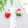 1 Nuevo Colgante de Resina Fruta Uva Manzana Fresa Colgante DIY Pulsera Collar Accesorios de Joyería