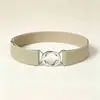 Cinto para Pessoa Preguiçosa Feminino Novo Estilo Cinto Invisível Versátil Cinto para Jeans Elástico Apertando Cinturão Divino Feminino de Couro