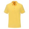 200g algodão penteado lapela de negócios camisa polo de manga curta comum casual cor sólida fit camisa de fenda de verão