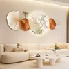 Nova Pintura Decorativa Luminosa LED Estilo Creme para Sala de Estar, Mesa de Cabeceira, Mural, Pedra para Correr, Arenito, Senso Avançado, Pintura de Parede