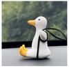 Pato oscilante para coche transfronterizo, colgante para espejo retrovisor, decoración para coche, patito bebé, tendencia, colgante para coche, suministros