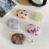 Aplicable a la funda para auriculares magic Beats Studio Buds + patrón de concha de mármol funda de silicona suave creativa comercio exterior