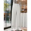 Novedad Otoño 2026 Pantalones Rectos Plisados Estilo Americano M-5XL HK26795-TeP34