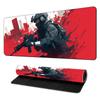 Alfombrilla de Teclado para Ordenador Gaming Exclusiva Transfronteriza Modelo de Dibujos Animados Anime con Bloqueo de Bordes Tamaño Extragrande Alfombrilla de Ratón Alfombrilla de Escritorio