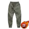 Overoles de otoño e invierno con terciopelo engrosado para hombre, pantalones de trabajo resistentes al desgaste, holgados, resistentes al desgarro, ropa de trabajo, protección laboral, pantalones largos
