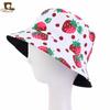 Sombrero de pescador con estampado pastoral de mariposas, sombrero para el sol al aire libre, sombrero de lavabo de doble cara para hombres y mujeres, sombrero de viaje JDPM-46