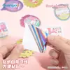 Sanrio Familia Momentos Felices Pegatinas Brillantes Dibujos Animados Pegatinas Brillantes Decoración de Diario Lindo Material DIY Papelería