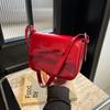 Bolso Casual Pequeño de Alta Gama con Textura para Mujer 2026 Nueva Moda Bolso Cruzado Versátil con Lazo Bolso Cuadrado Pequeño de Un Solo Hombro para Debajo del Brazo