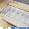 Cesta de Almacenamiento Divisoria para Congelador, Divisor Especial para Congelador, Organizador de Clasificación, Estante en Capas, Estante de Almacenamiento Interno para Refrigerador