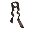 Bufanda Fina Larga de Cinta para Mujer, Versátil Lazo para el Cabello, Lazo para Bolso, Cinta para Combinar con Camisas y Trajes, Bufanda de Cuello de Gama Alta, Cinturón