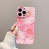 Funda para teléfono móvil Apple 11 con diseño de flores rosas, compatible con iPhone 14 Pro Max y 15 Pro Max, de verano.