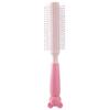 Pente de cabelo bonito dos desenhos animados casa portátil rolo almofada de ar pente senhoras estudante dormitório silicone massagem cilindro rolo pente