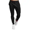 Calça Esportiva Casual Masculina Nova Primavera e Outono, Slim Fit, para Fitness, Calça Longa Masculina com Barra
