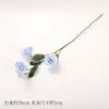 Flores de lisianthus artificiais de 3 cabeças para decoração de casamento, flores artificiais para decoração de casa, flores de lisianthus para fotografia de casamento, arranjos florais, flores decorativas