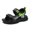 Zapatos de Verano para Niños 2026 Sandalias de Playa Quanzhou Fujian Ligeras Transpirables Ajustados al Pie Antideslizantes Sandalias de Tela Individual