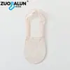 Calcetines de barco Zhuji para mujer, Calcetines invisibles de corte bajo para mujer, Base de algodón puro, Encaje, Antideslizantes, No se caen del talón, Antibacterianos, Transpirables, Calcetines cortos al por mayor