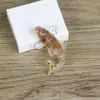 Decoração de cascalho de cristal natural em formato de peixe para epóxi, decoração de mesa de escritório, presente, decoração de carro