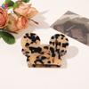Qiyue Pinza para el Cabello de Acetato Dibujos Animados Mickey Clip Moda Transfronteriza Pinza de Tiburón Pinza para el Cabello Casual Accesorios para el Cabello para Mujer Tocado