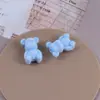 Otoño e Invierno Dibujos Animados Estampado Estéreo Oso DIY Hecho a Mano Material de Cuentas Cadena para Teléfono Móvil Accesorios para el Cabello Llavero Accesorios de Joyería