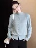 Cárdigan de Ganchillo Hueco Francés Moda Femenina Ropa Exterior Suéter 2026 Nuevo Top Blusa de Principios de Primavera