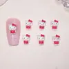 Accesorios de Uñas de Moda Estilo Japonés Dibujos Animados Sanrio Pendientes DIY Decoraciones para Uñas Resina Piezas Pequeñas 3D