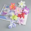 Cabezas de Flores Artificiales, Flores de Orquídea de Nieve, Flores para Pasador de Orquídea, Arreglos Florales Decorativos para Hoteles y Restaurantes, Cabezas de Flores para Muñeca, Ramilletes de Flores