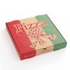 Caja de pizza 7 8 9 10 12 pulgadas caja de embalaje desechable caja de embalaje plegable comercial cartón de pizza al por mayor