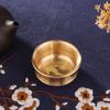 Latão Antigo Superfície Lisa Esculpido Incensário Zen Aquilaria Sândalo Incensário Doméstico Buda Cerimônia do Chá Ornamentos de Cobre