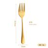 Cuchara y Tenedor de Acero Inoxidable para Servir Transfronterizos para Hotel, Restaurante, Buffet, Comedor Escolar, Uso Comercial y Doméstico