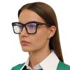 Gafas de sol cuadradas con montura simple, estilo casual europeo y americano, con espejo plano, antiluz azul, a la moda para hombres y mujeres.