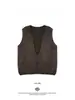 Ropa de Otoño Temprano 2025 Estilo Coreano de Alta Gama Chaleco de Punto con Lentejuelas Jin Sudafricano Cuello en V Sin Mangas Ropa para Mujer en Capas