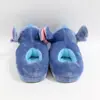Nuevas Pantuflas de Peluche de Dibujos Animados Stitch Stitch Dibujos Animados Hogar Cálido Talón de Bolsa para Hombres y Mujeres Zapatos de Algodón