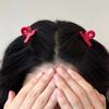 Pinza Pequeña de Ácido Acético Semi-Recogido para Mujer, Pinza de Tiburón de Gama Alta, Pinza Lateral, Cola de Caballo Alta, Pinza para Flequillo Delantero, Accesorio para el Cabello