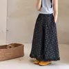 Pantalones Casuales de Verano Sueltos Ligeros con Encaje Anti-Mosquitos para Niños Aimo Beibei, Pantalones de Pierna Ancha Artísticos Florales 100% Algodón