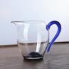 [Personalización del Fabricante] Taza de Té Justa de Vidrio de Borosilicato Colorida, Dispositivo para Romper el Agua y Preparación de Té Limpia, Divisor de Té Creativo Inferior