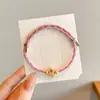 Pulsera con Colgante de Zongzi para Niños DIY Ajustable Festival del Bote del Dragón Cuerda Colorida 2026 Nueva Pulsera del Festival del Bote del Dragón Venta al por Mayor para Puestos de Mercado