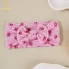Nueva Diadema Suave Ancha Estampada de Comercio Exterior Transfronterizo para Bebés y Niños Pequeños Que No Aprieta la Cabeza, Diadema Ancha Headwear