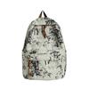 Nueva Mochila Estilo Chino para Estudiantes Universitarias Diseño Antiguo Mochila con Graffiti de Bambú Escuela Secundaria Escuela Secundaria Mochila de Alta Capacidad Moderna