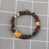 Suministro del Fabricante de Granos de Café, Pulseras Populares, Estilo Chino, Original, Sencillo y Versátil, Modelos para Pareja, Venta al por Mayor desde la Fábrica de Origen