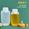 Em Estoque 500ml Garrafa Squeeze com Bico Fino, Garrafa Squeeze de PP Resistente a Altas Temperaturas para Mel e Xarope, Garrafa Plástica Dosadora