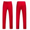 Otoño 2023 Nuevos Pantalones de Boda para Hombre Tallas Grandes 19 Colores Color Sólido Comercio Exterior Transfronterizo Casual Moda Tendencia Hombre
