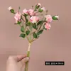 Rosa Artificial de Burbuja Francesa Rosa de Alta Gama Atada a Mano Decoración de Mesa para Hotel Restaurante Banquete Flores Artificiales Falsas