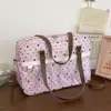 2026 Bolsa Ita de Estrella Linda Dulce Estilo Japonés Bolsa de Muñeca Bolso de Hombro Mochila Bolsa Universal de Nylon Doble Capa Transparente