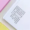 Livro de Papel Short Love A5 Capa Dura Pronto para Usar Papelaria Criativa Livro de Contas Manual Espessado Caderno Diário Simples