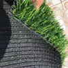 Tapete de Paisagismo Artificial Verde para Exterior, Cerca, Gramado Sintético de Plástico para Estádio, Tapete de Grama Sintética para Jardim de Infância, Denso