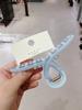 Presilha de Cabelo de Acrílico para Mulheres, Adequada para Cabelos Grossos, Grampo para a Parte de Trás da Cabeça, Presilha de Tubarão para as Raízes do Cabelo, Estilo Fresco e Doce